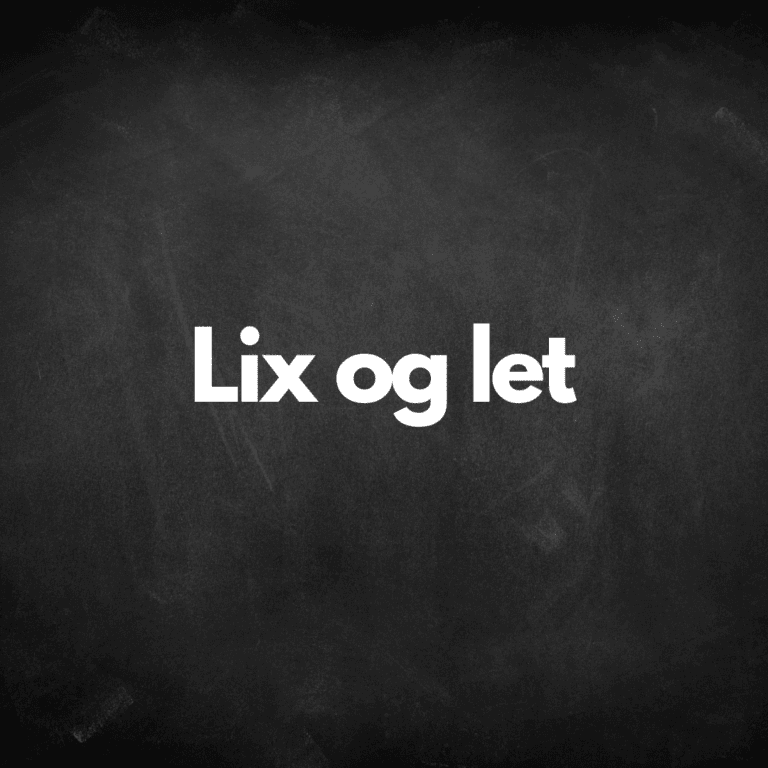 Lix og let – en guide til forældre