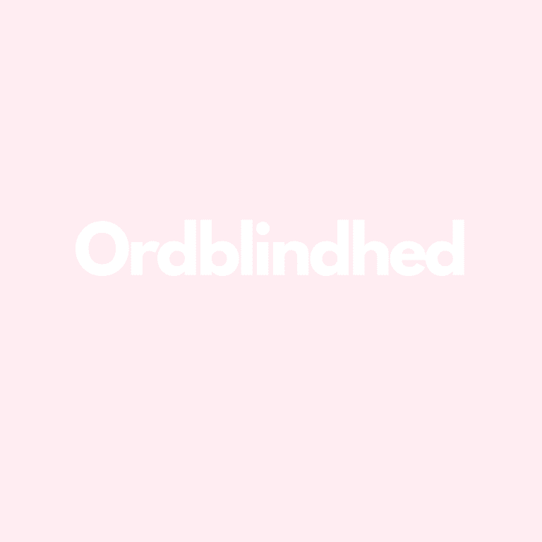Ordblind