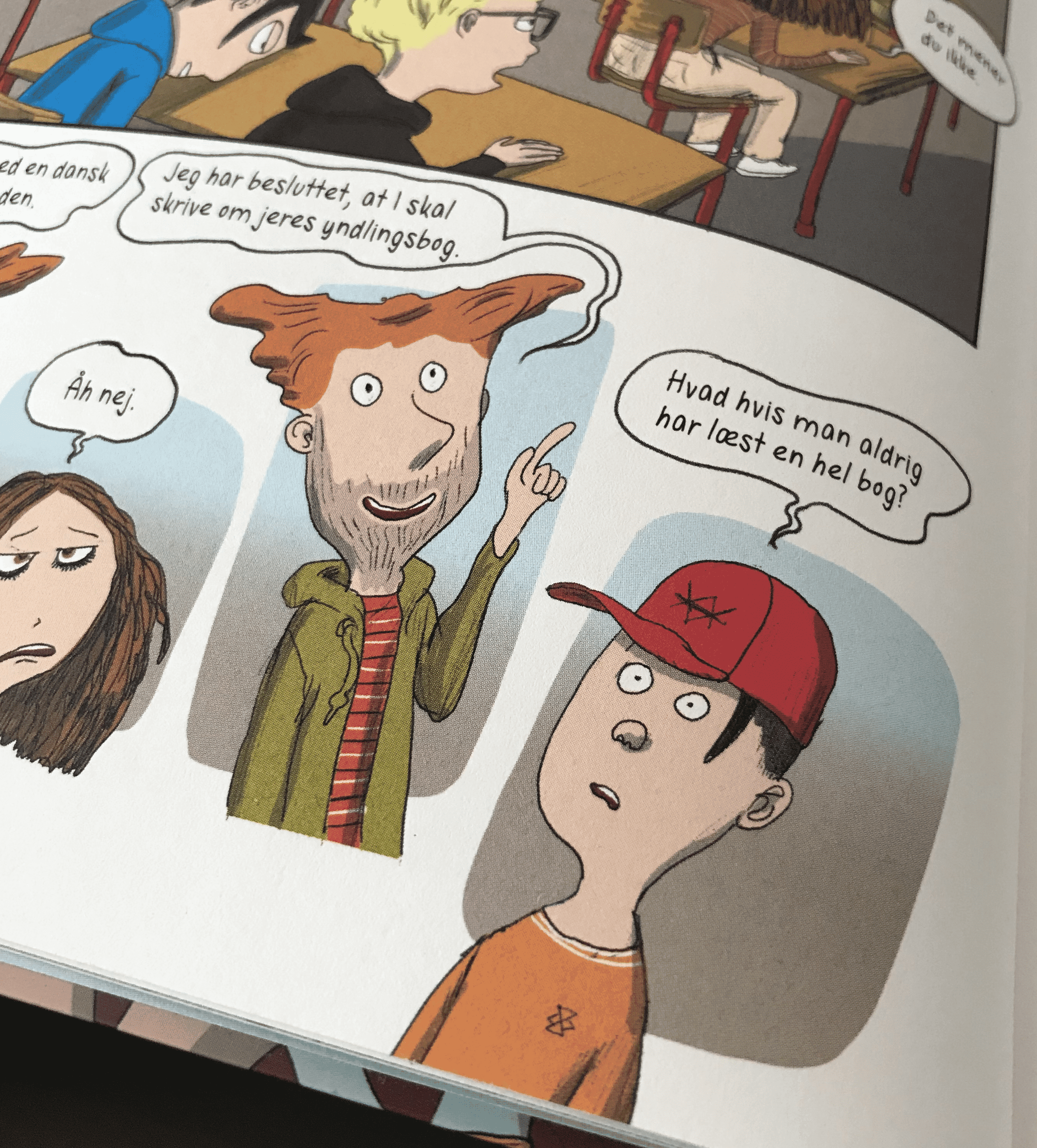 Illustration af læsning